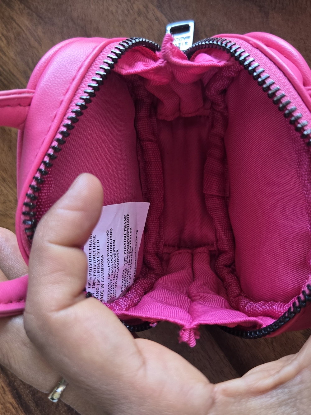 Steve Madden Bright Pink Mini Crossbody Bag - Picture 2 of 4